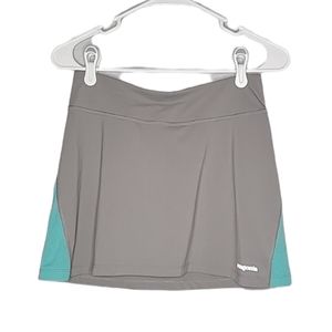 Patagonia Gray & Mint Hiking Athletic Skirt